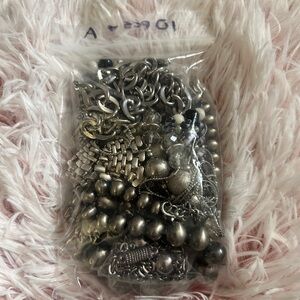 10 Pc Bag - Silver Punk/Goth Theme